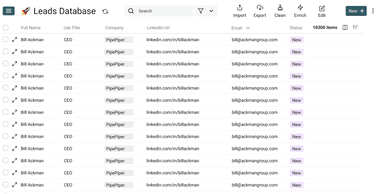 Introducing Datablist for Lead Management