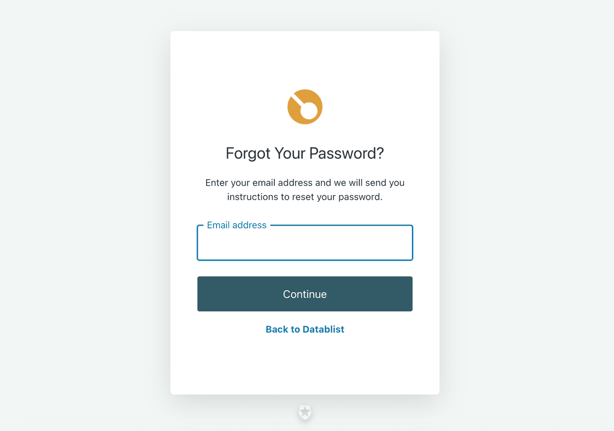 Reset Password