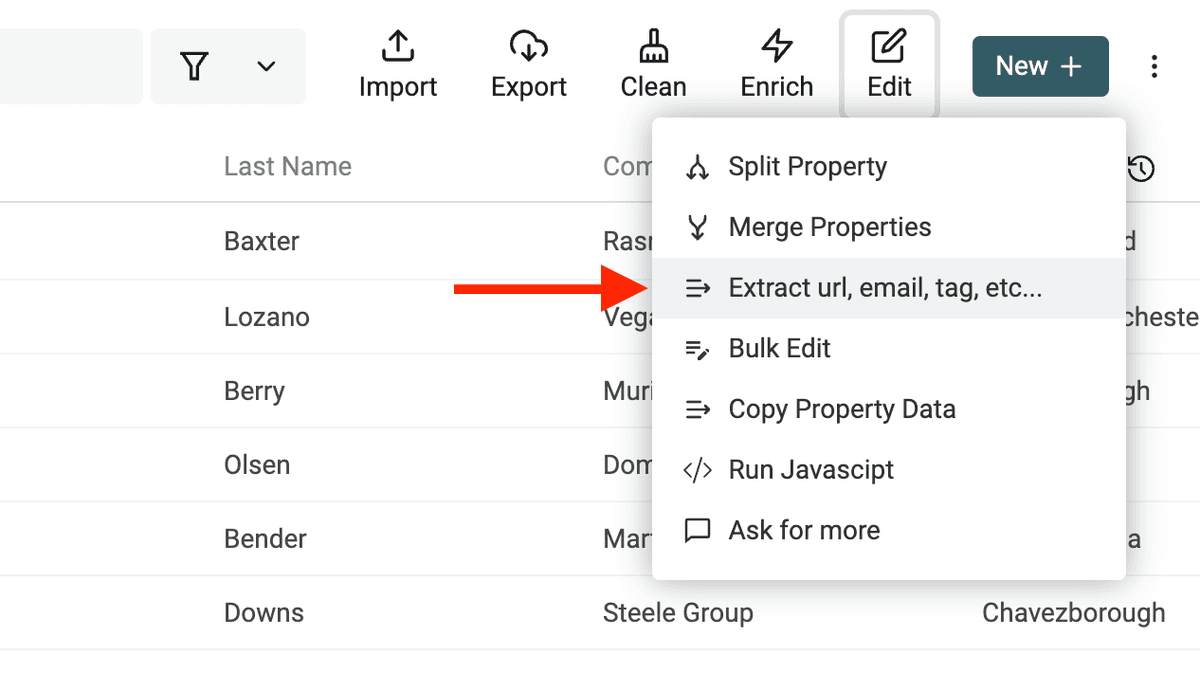 Open Data Extractor tool