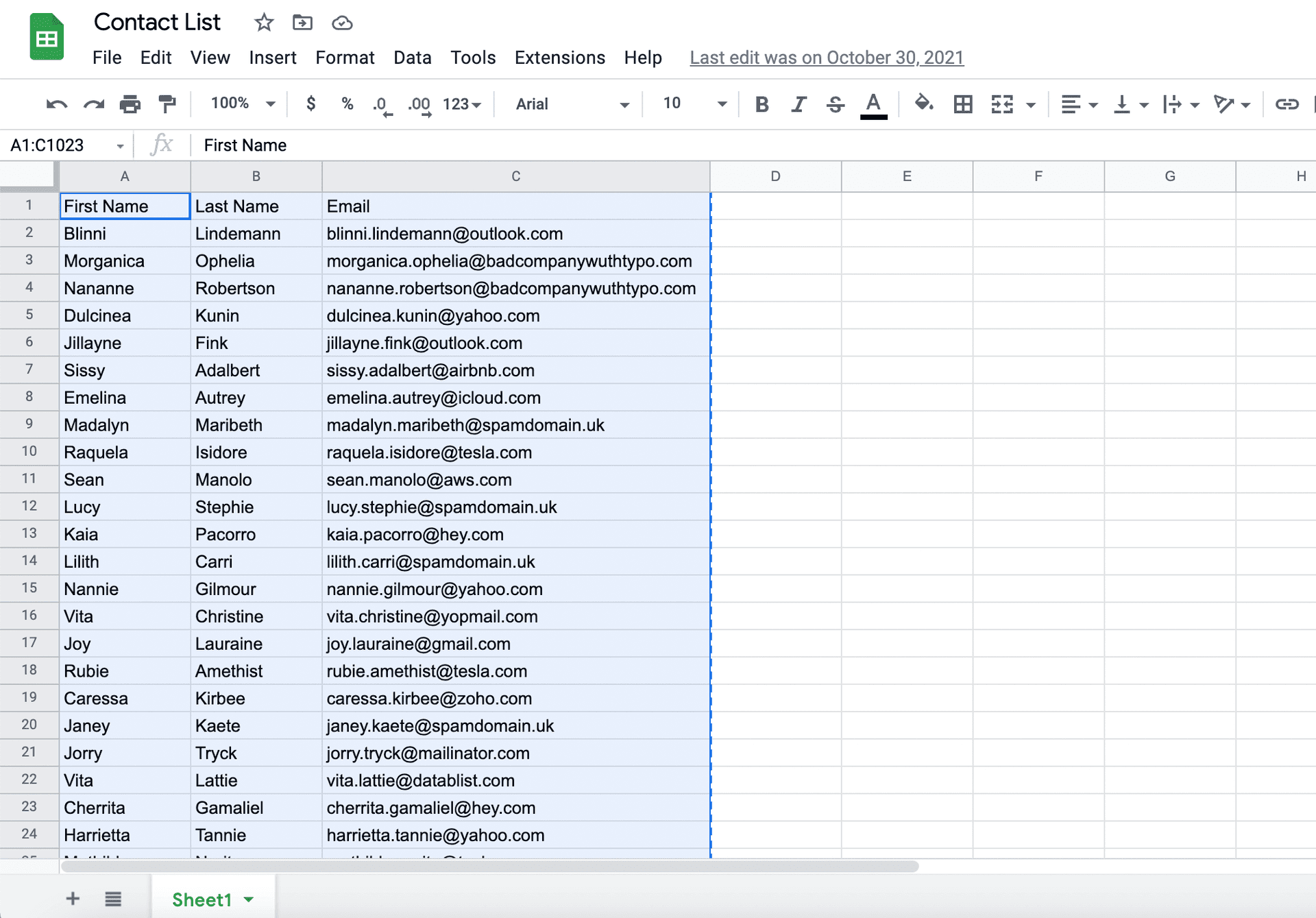 Copy Google Sheets rows