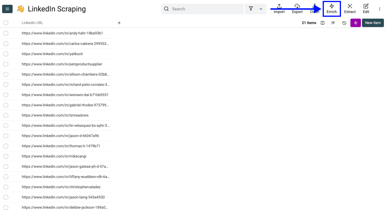 LinkedIn Profile Scraper - Open Enrich