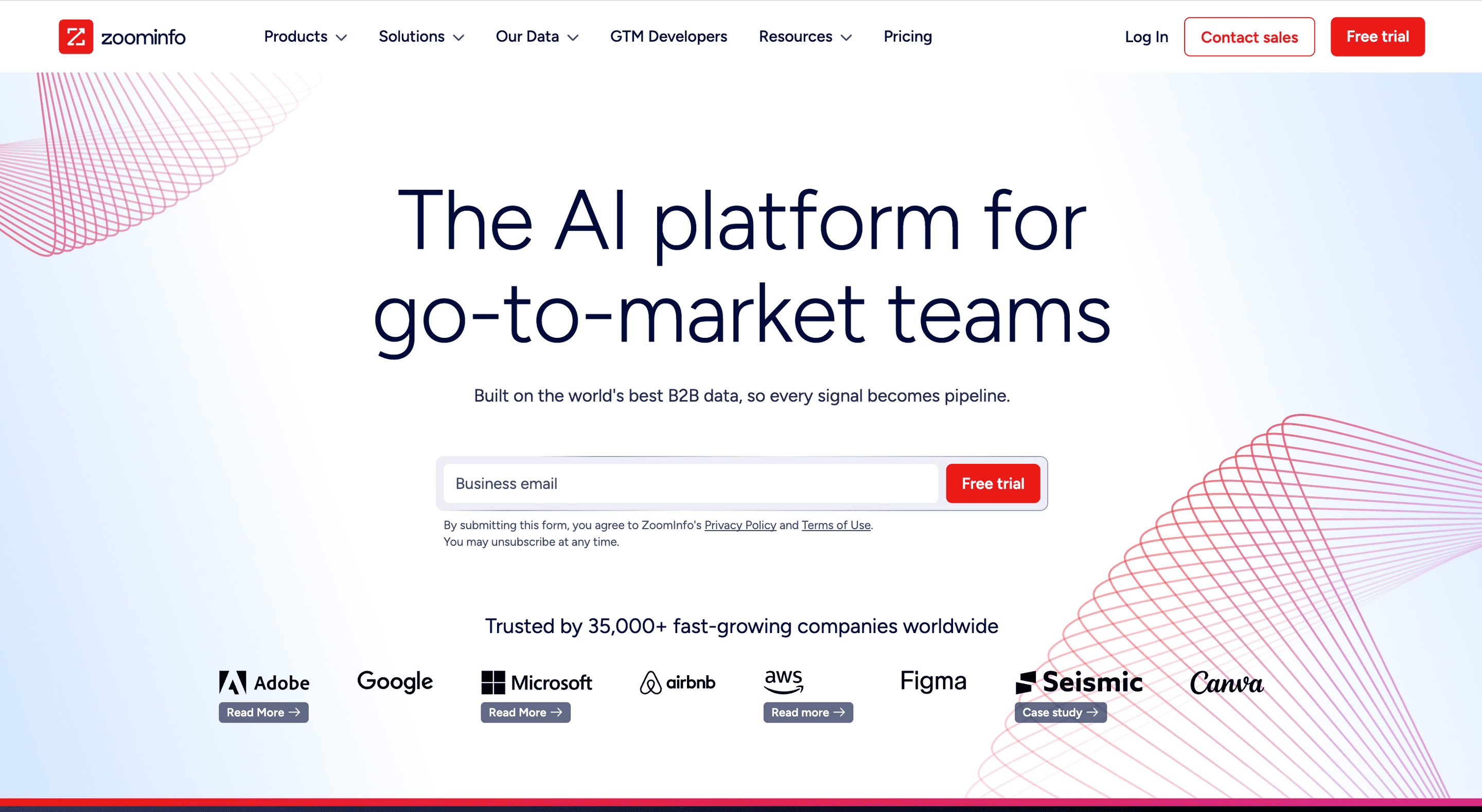 Meilleurs outils de recherche d’emails - ZoomInfo