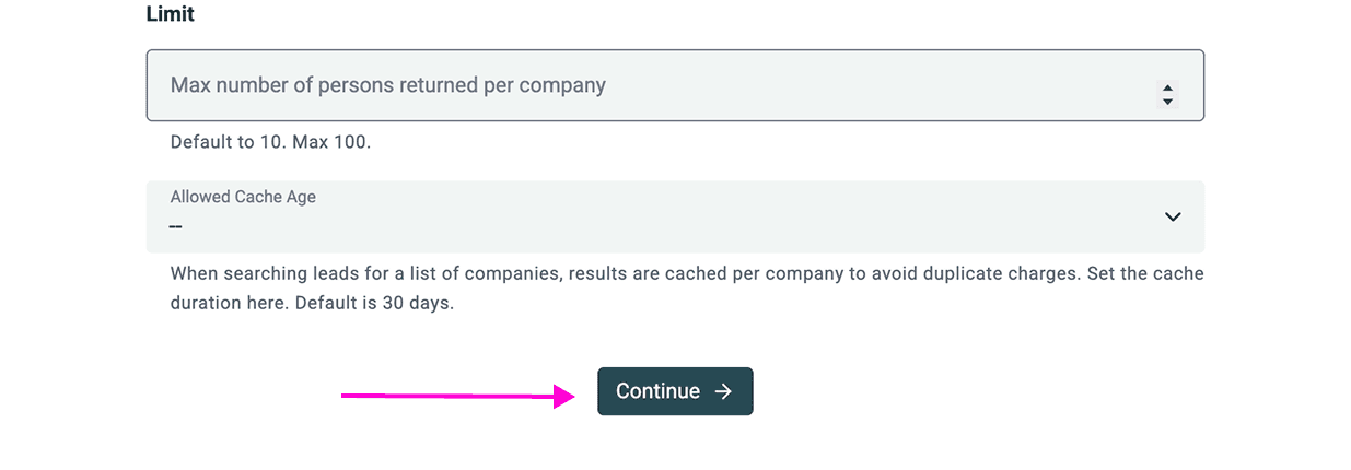 Last step to get you leads