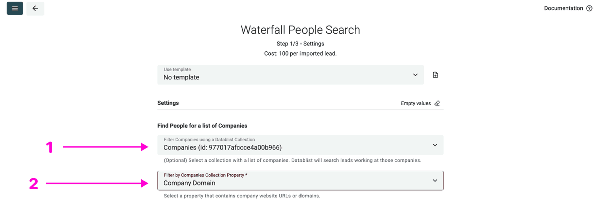Waterfall People Search