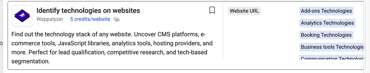 Technology Finder