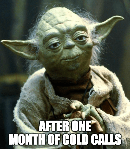cold calling skills can be developed fast