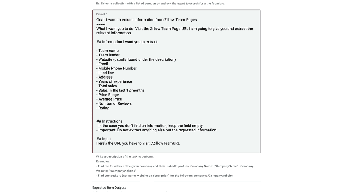 No Code Scraping Methods Comparison - Plain English AI Agent Prompt