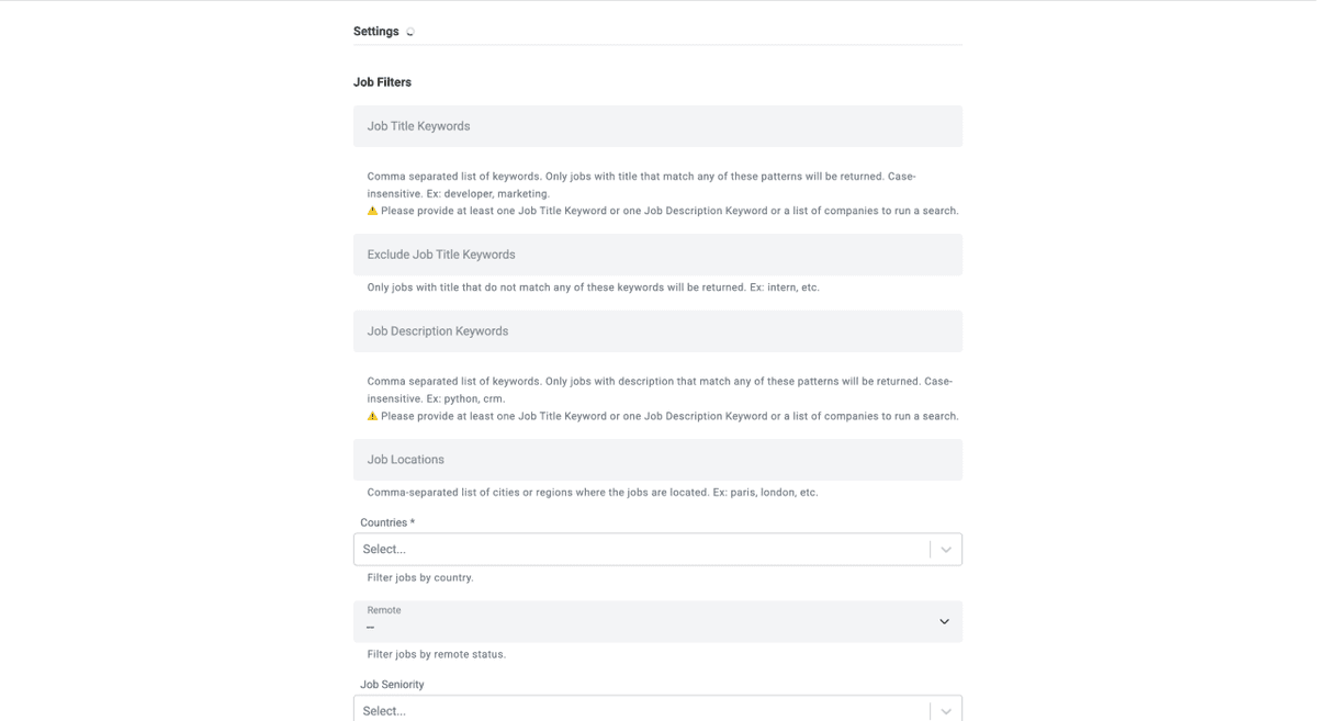 How To Scratechnce Jobs in San Francisco - Scraper Interface