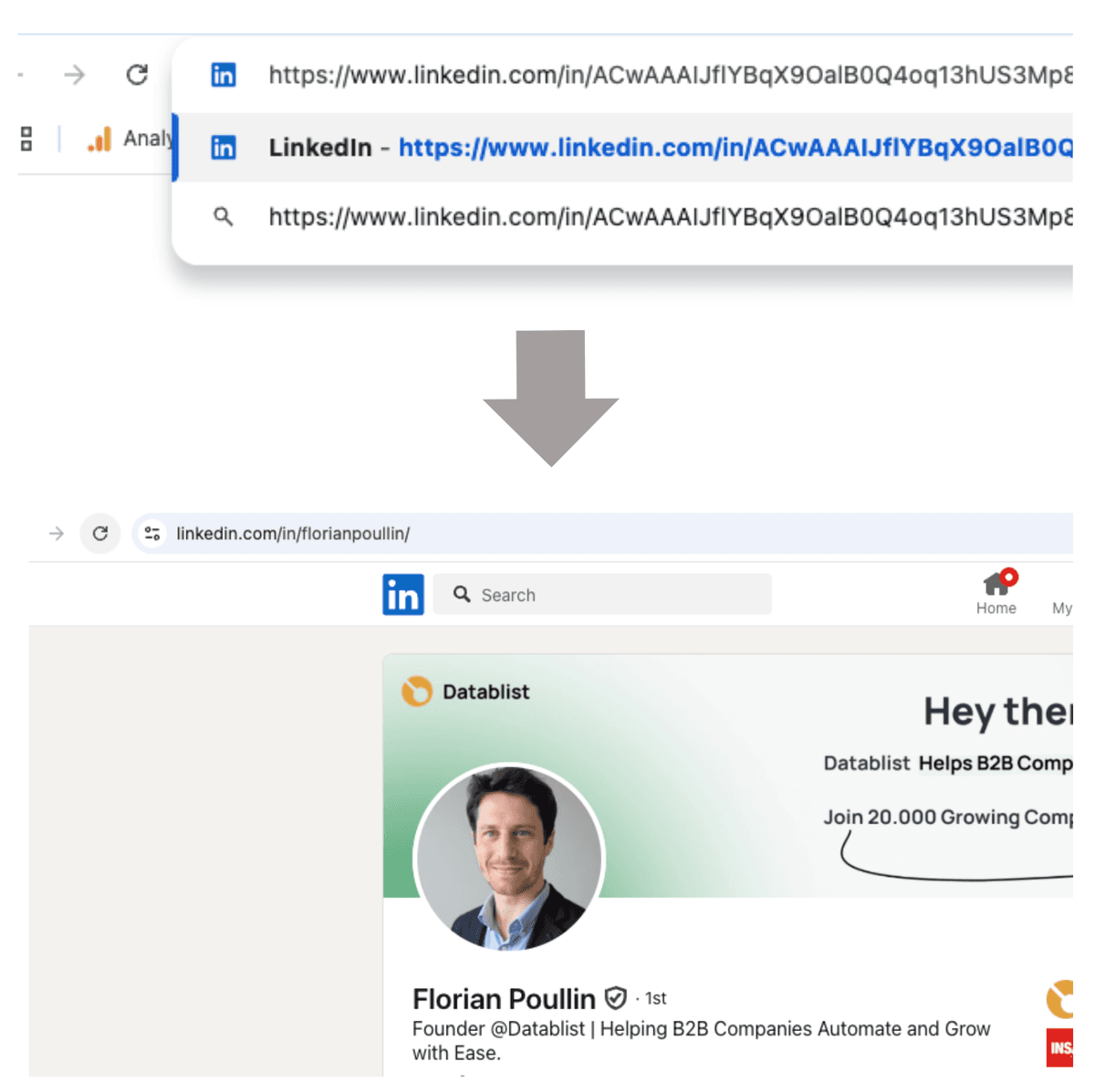 LinkedIn Sales Navigator handmatig omzetten