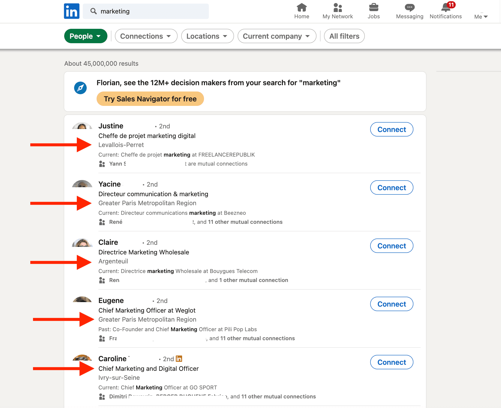 Normalizar ubicaciones de LinkedIn