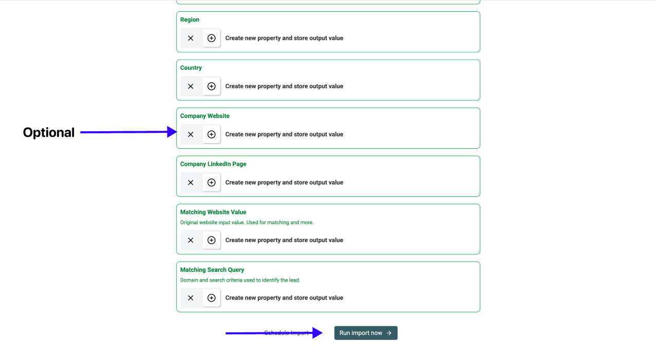 How To Find Leads With Datablist- Outputs Selection