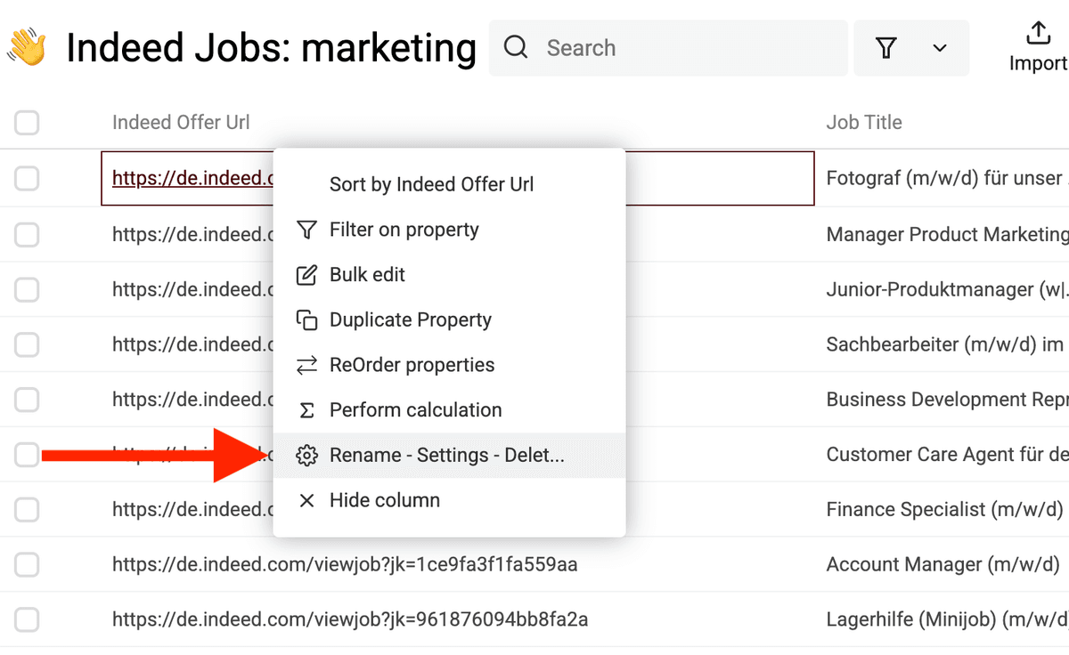 Enable Unicity on the Job Offer ID