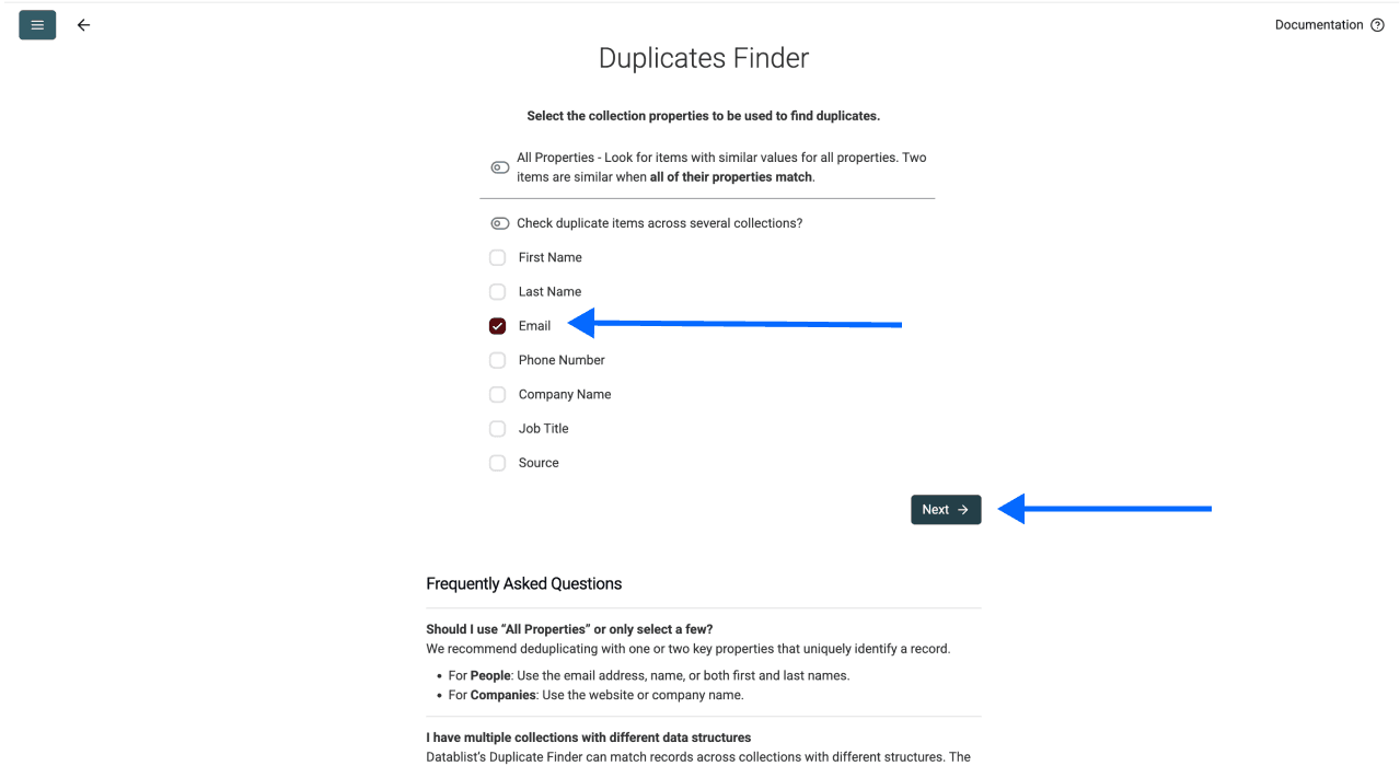 How To Merge Two Spreadsheets - Choosing Unique Identifier