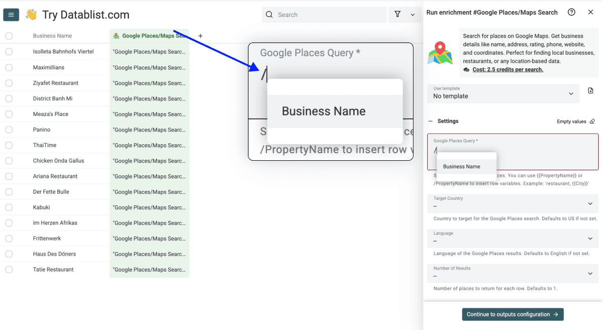 How To Find Businesses on Google Maps in Reverse - Query