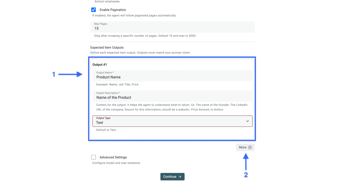 How To Scrape Any Website - Outputs Configuration