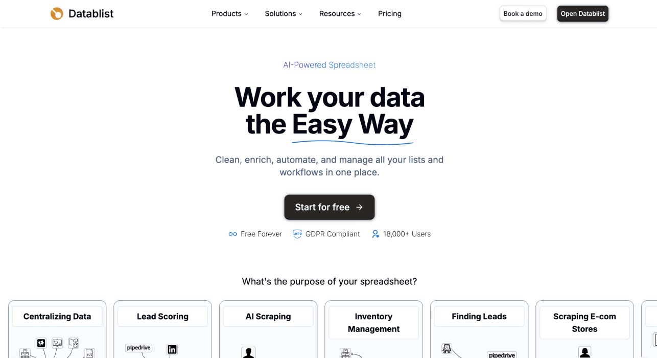The easiest way to work with data