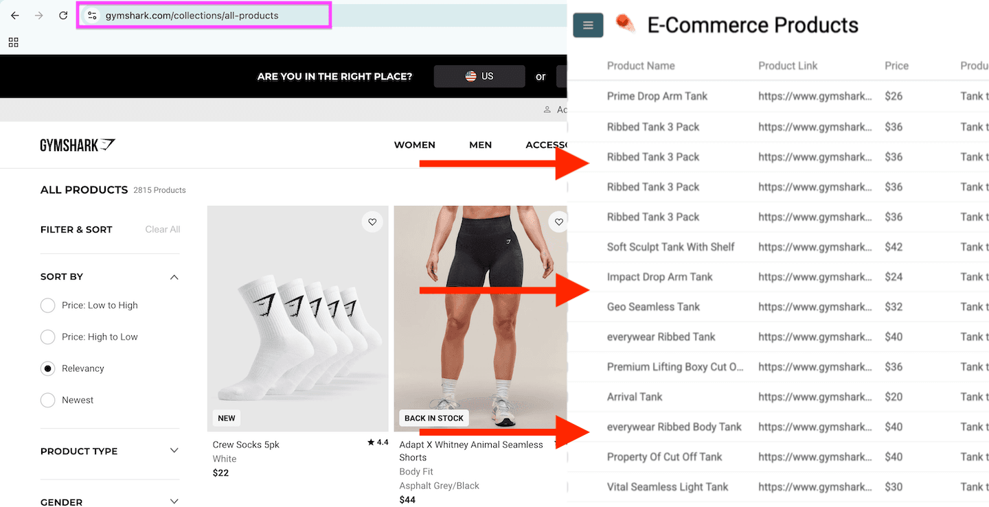 How To Scape E-Commerce Sites (Without Code)