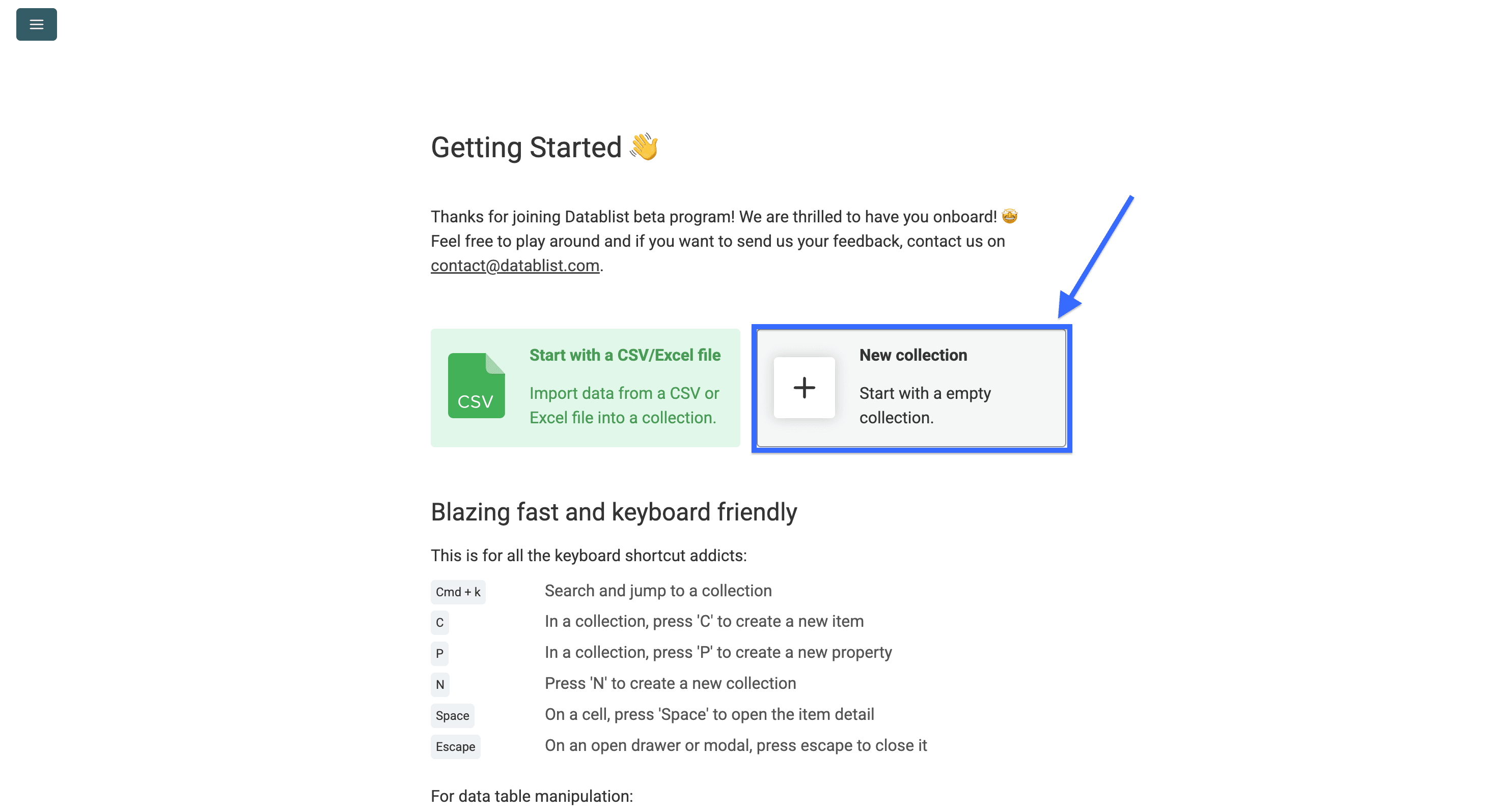 Scrape Instagram Followers - Create a New Collection