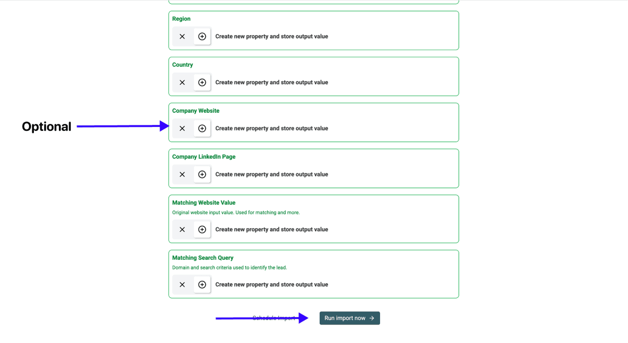 How To Scrape LinkedIn Jobs - Select Outputs And Run