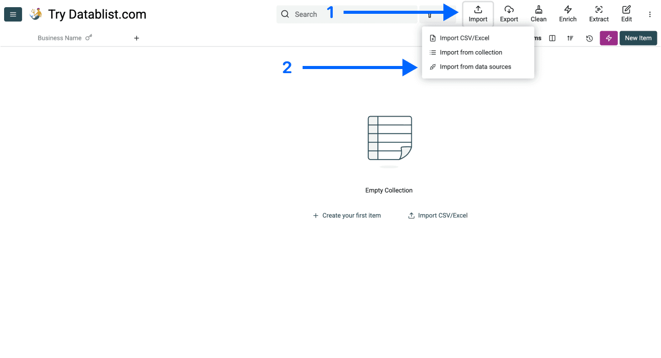 Navigating to the AI agent