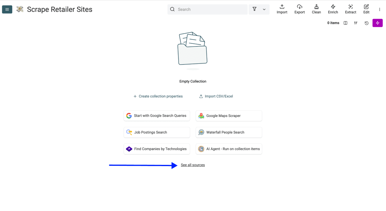 How To Scrape Retailer Websites - See All Sources