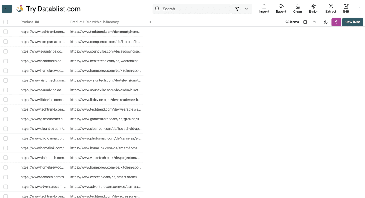 Mis URLs de producto con subdirectorios