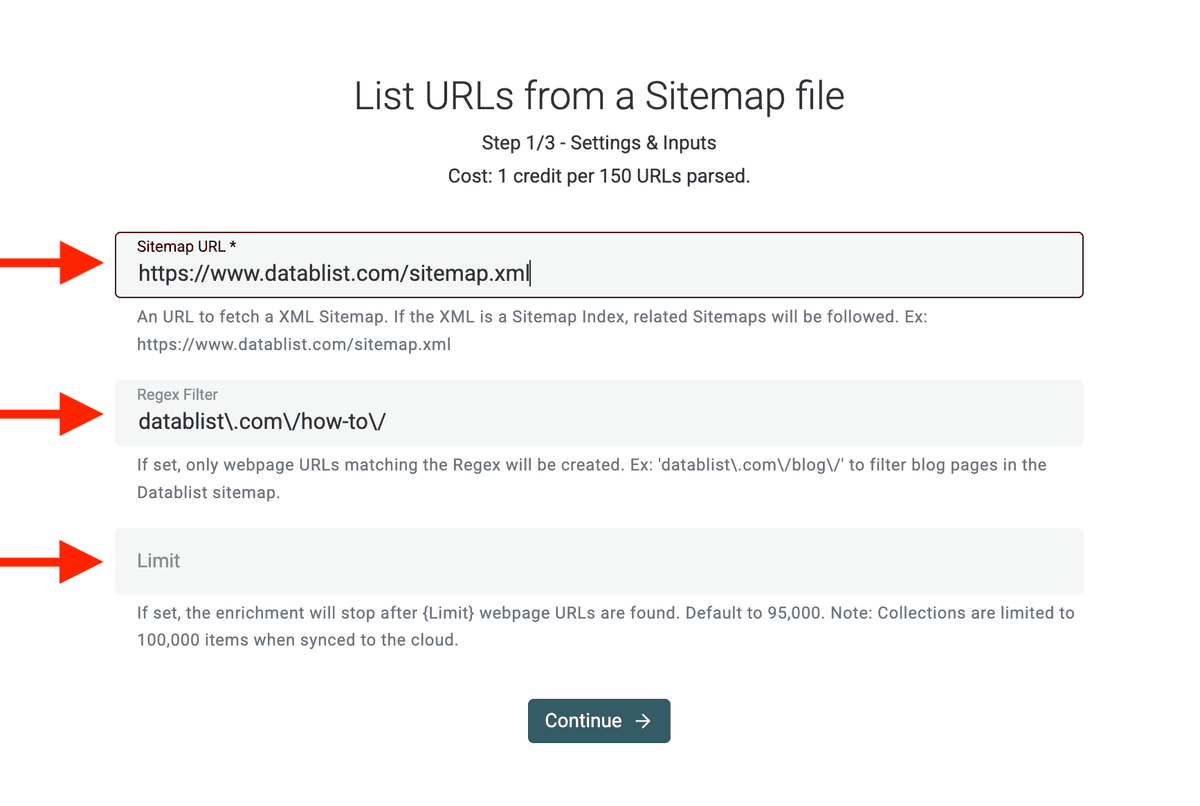 Filter URLs