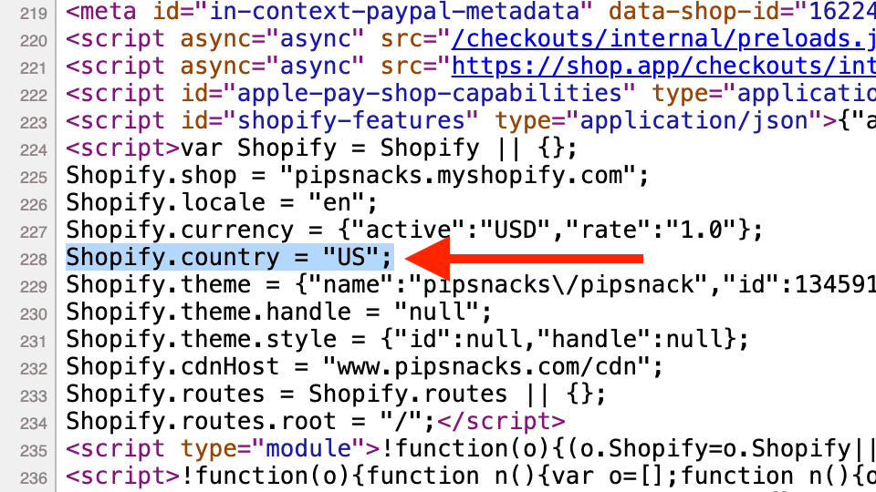 Example HTML Code