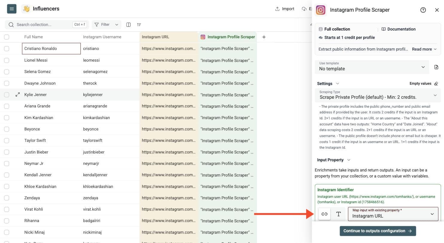 Instagram Profile Scraper - Map the Instagram Identifier