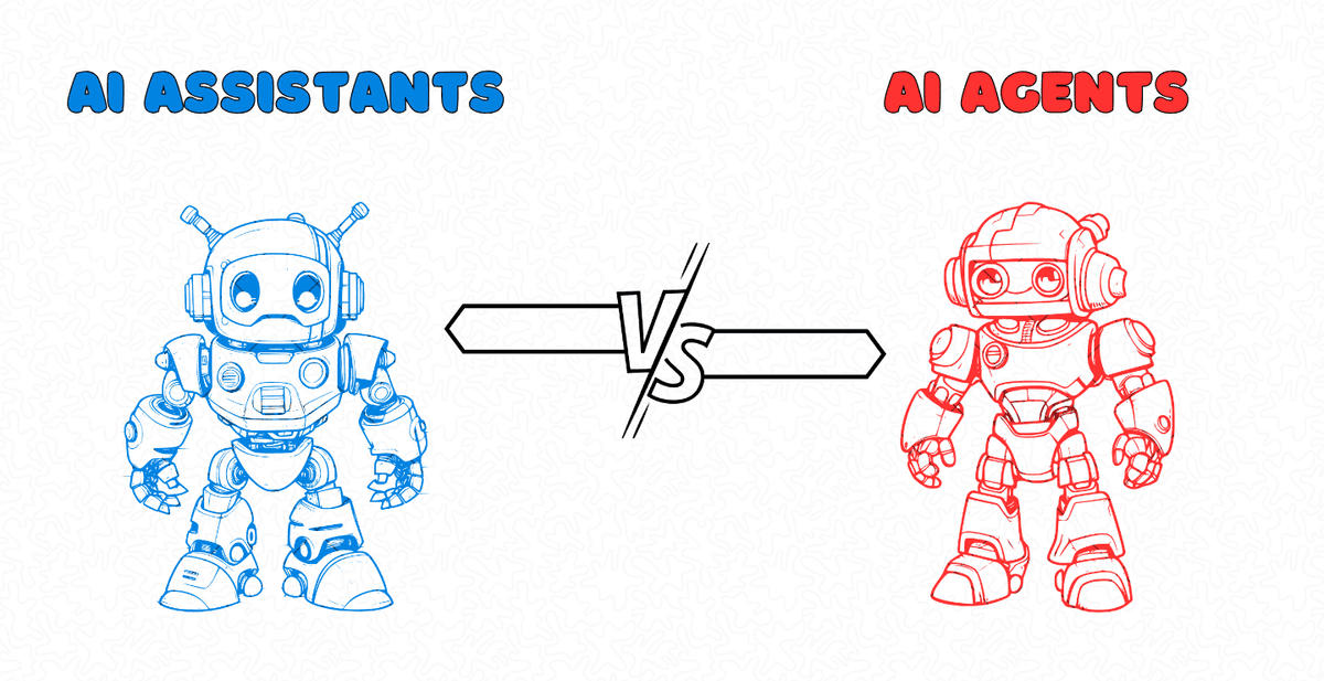 AI Agents vs AI Assistants: diferencias y usos clave