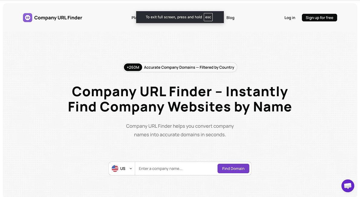 Best Tools to Find Company Domains From Company Names - URL Finder