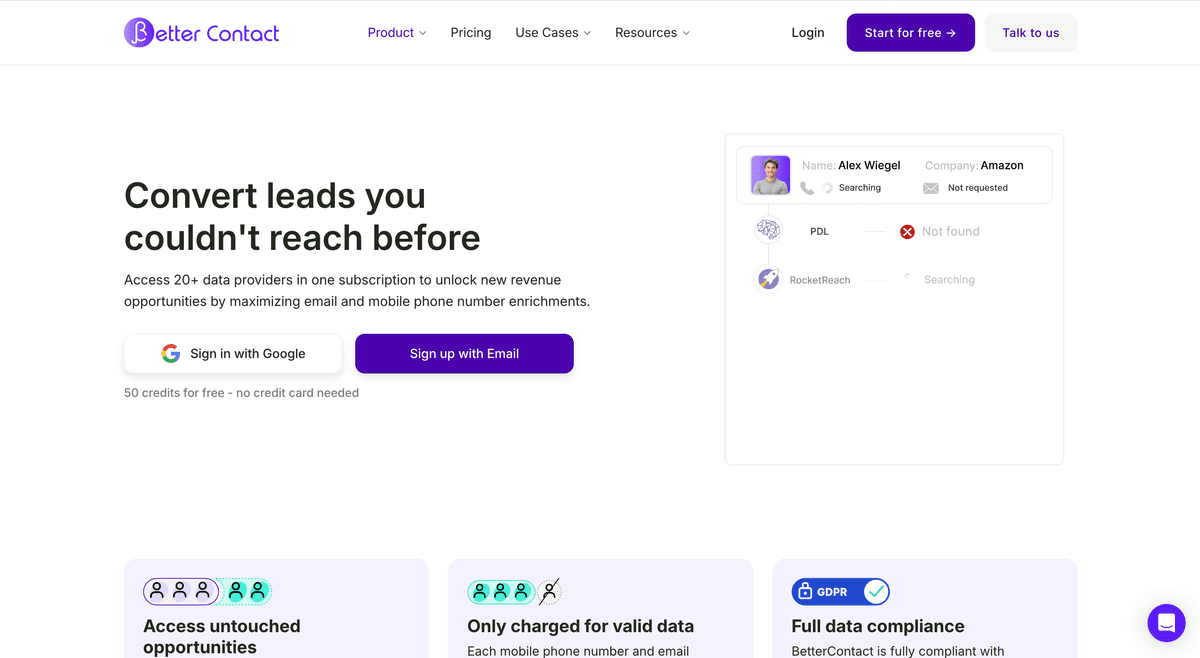 Best Email Finder Tools - BetterContact