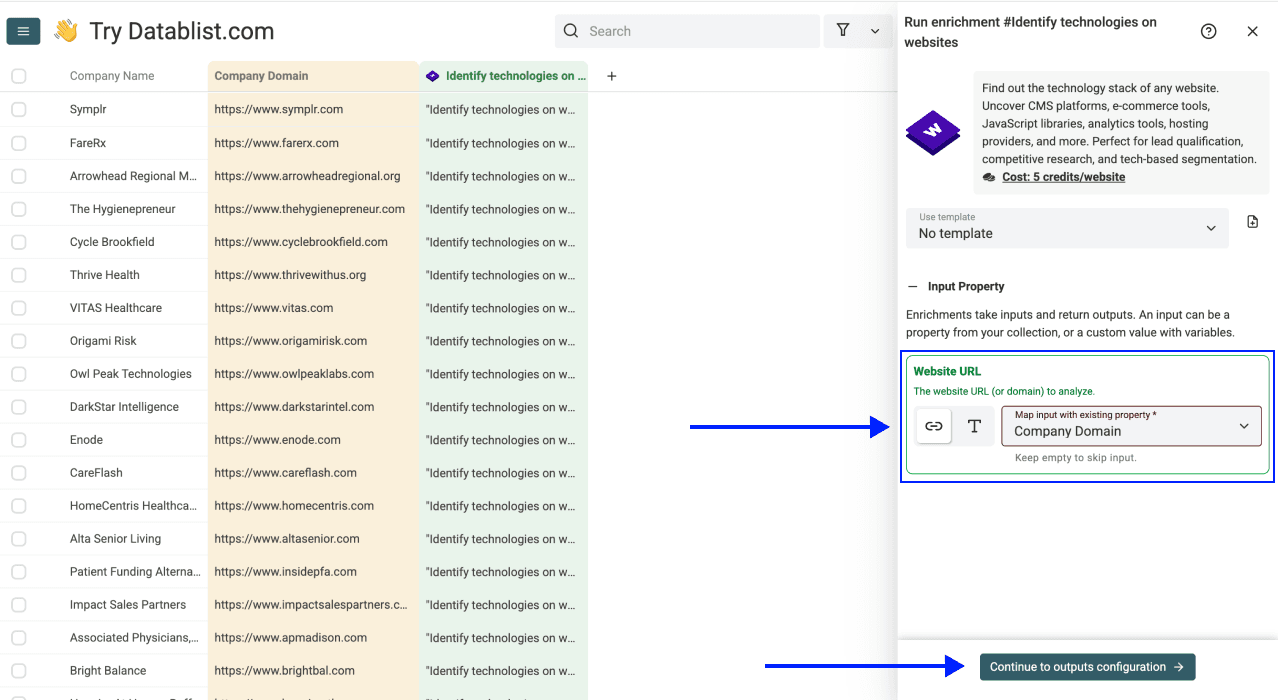 How To Find Old Websites - Technology Identifier Inputs