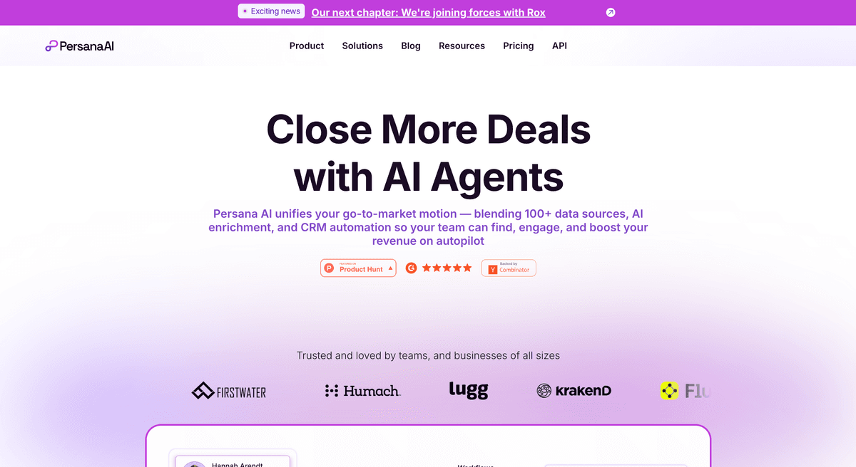 Claygent Alternatives - Persana AI