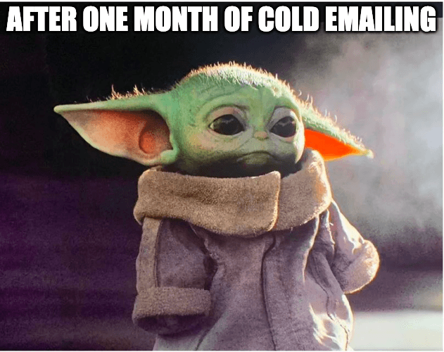 cold email : apprentissage plus long