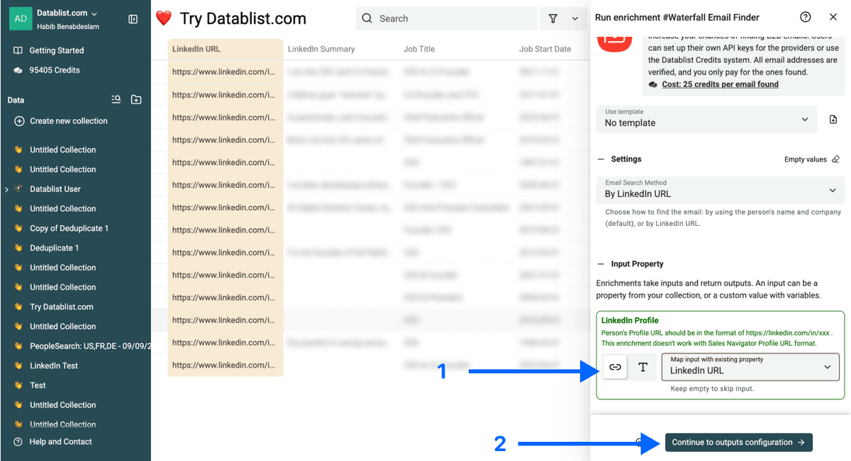 How To Scrape Emails From LinkedIn - Inputs Configuration