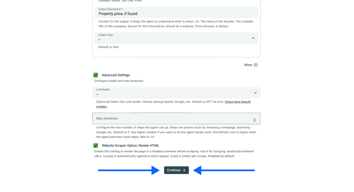 How To Scrape Product Hunt With Datablist - Advanced Settings