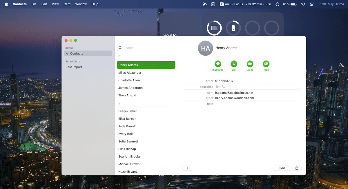 App Contacts Apple sans doublons (grâce à Datablist)