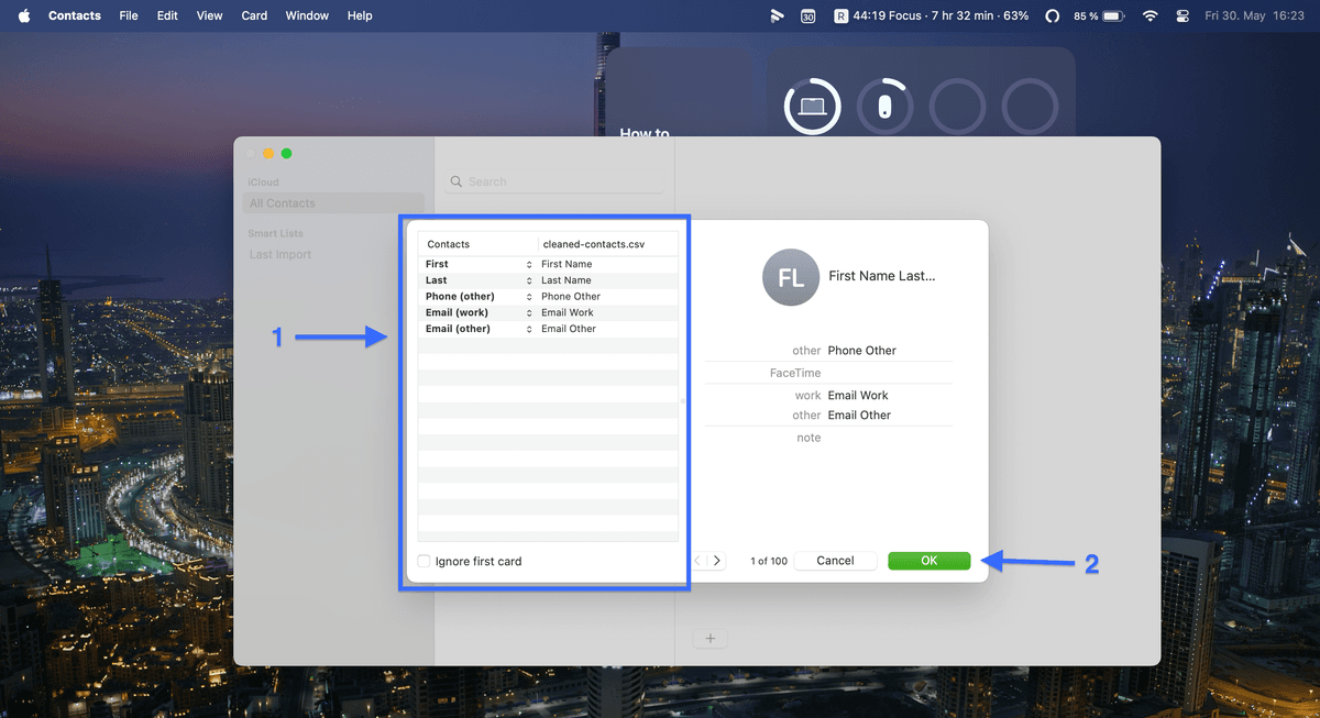 Mapper les contacts correctement est essentiel