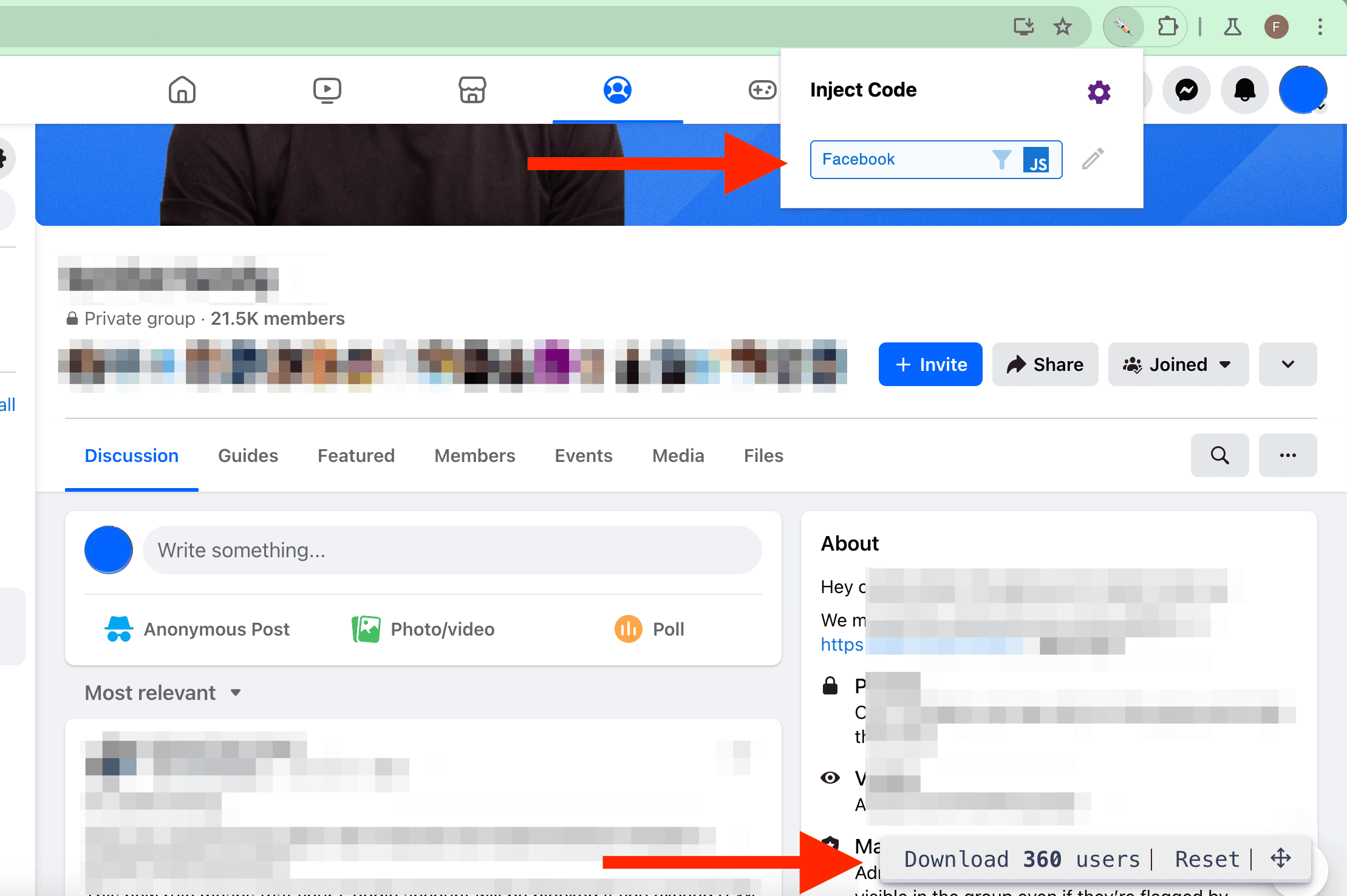 Acesso rápido através de uma extensão do Chrome