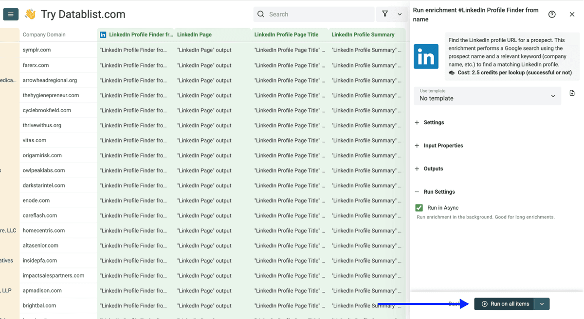 Como encontrar telefone pelo nome - Execução do LinkedIn Finder