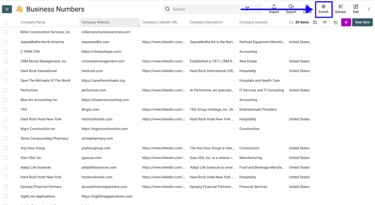 2 New Ways to Find Phone Numbers With Datablist - Company List