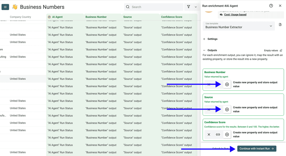 2 New Ways to Find Phone Numbers With Datablist - AI Agent Outputs Configuration