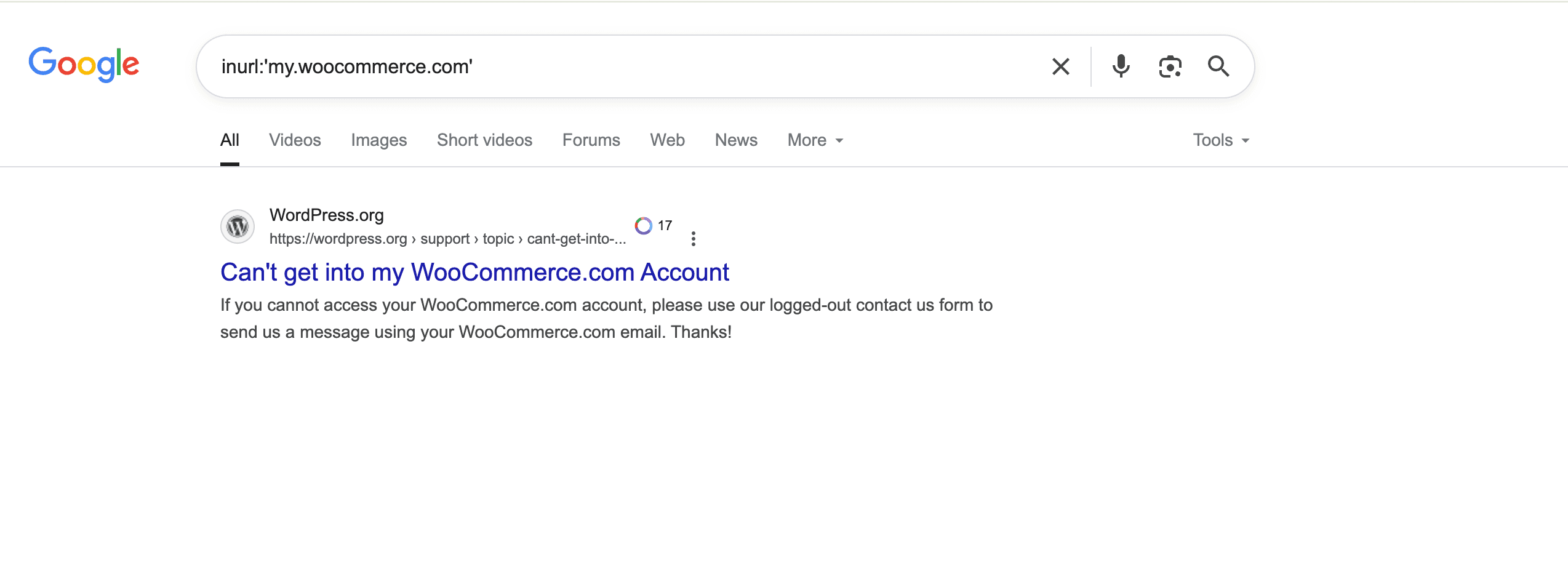 Google検索演算子でも見つけられない