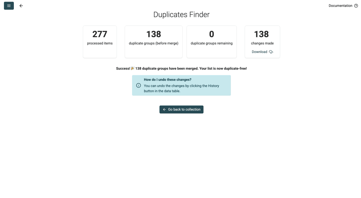 How To Merge Two Spreadsheets - Deduplication Complete