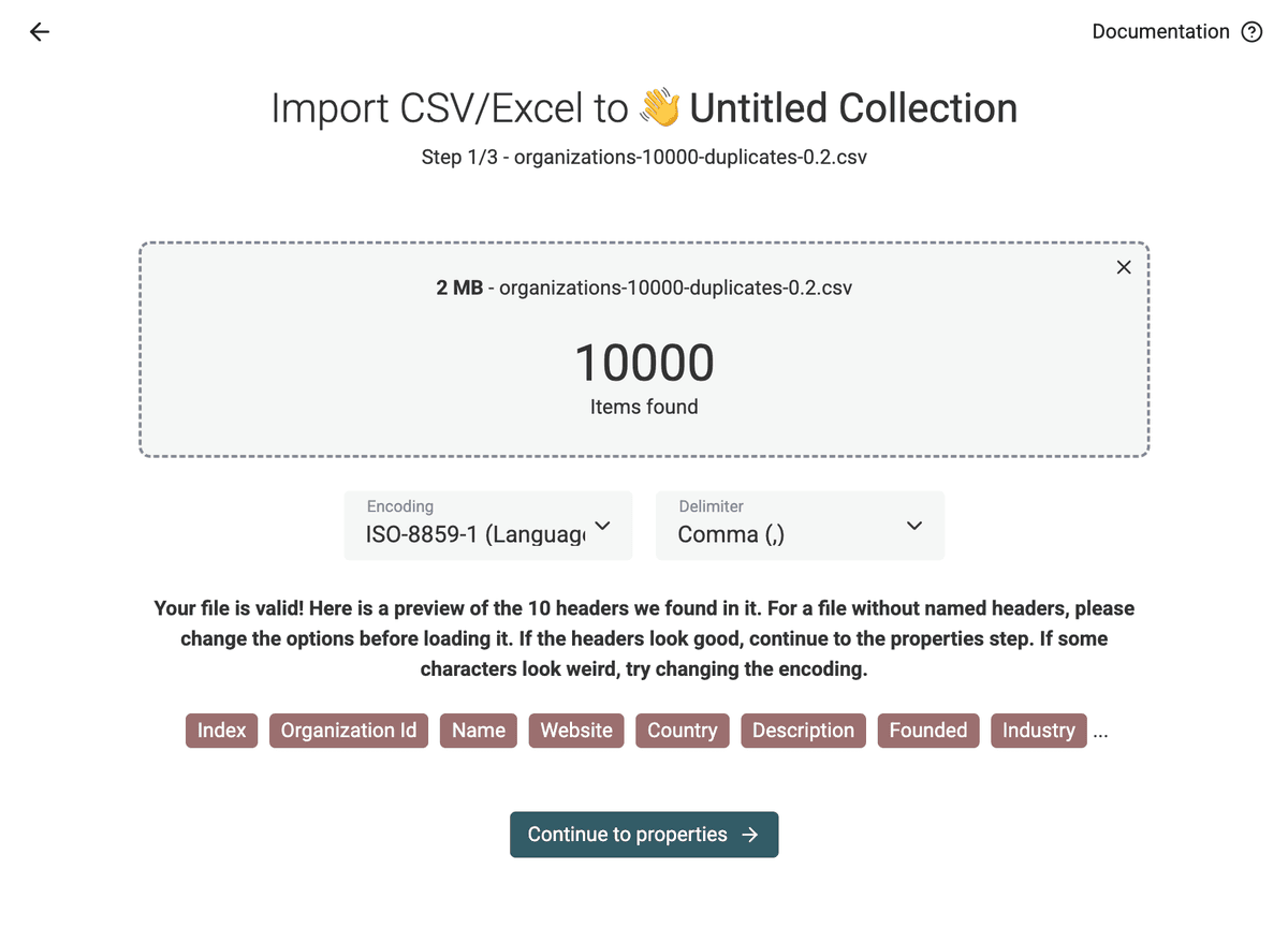 Import your dataset (CSV/Excel)