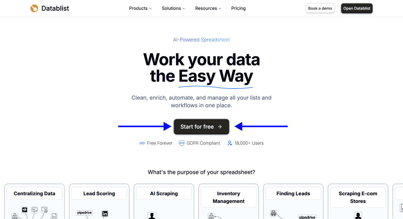 Come normalizzare i nomi aziendali per il cold outreach - Registrazione a Datablist