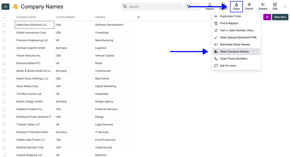 How To Normalize Company Names For Cold Outreach - Tool Selection