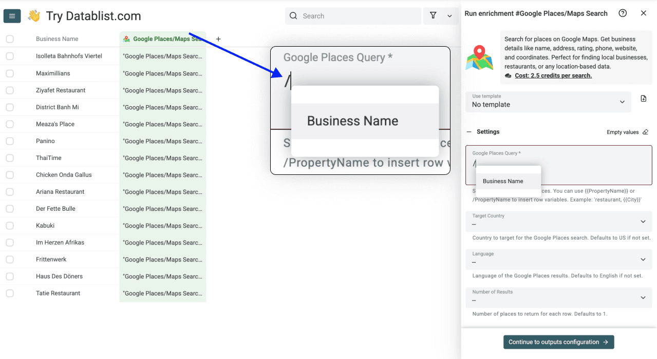 How To Find Businesses on Google Maps in Reverse - Query