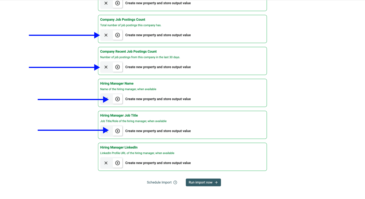 How To Scrape Finance Jobs in London - Outputs Selection